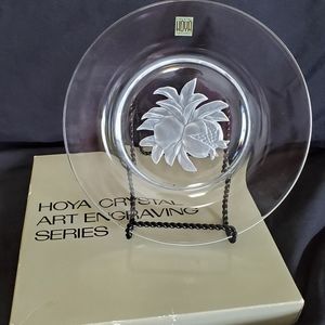 Hoya Japanese Crystal Plate